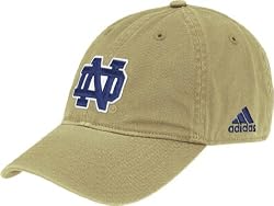 Notre Dame Fighting Irish Gold Adjustable Slouch Hat