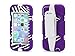 Griffin Survivor for iPod touch (5th gen.), purple/zebra - Ridiculously over-engineered? Or the perfect case for your iPod touch no matter where you're head