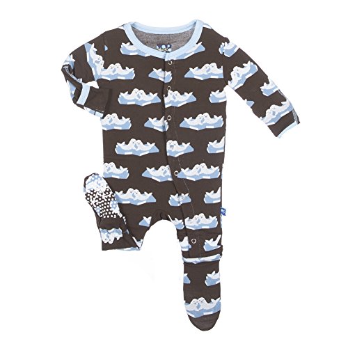 KicKee Pants Print Footie (Baby)
