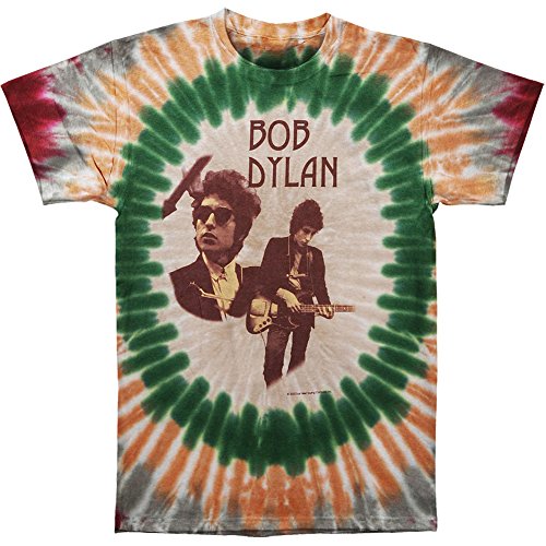 Bob Dylan Men's Deal Tour Tie Dye T-shirt
