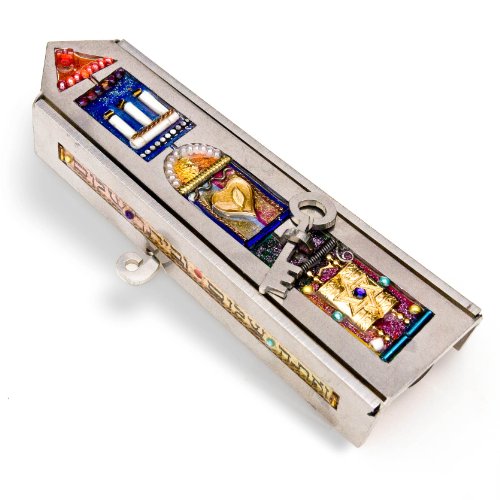 Peaceful Home Mezuzah from the Artazia Collection #933 GM OM