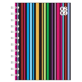Go Stationery A5 Academic diary Night Stripes