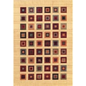 Kathy Ireland Grid Block MULTI 8' X 10' Rug