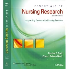 Essentials of Nursing Research: Appraising Evidence for Nursing Practice (Essentials of Nursing Research (Polit))