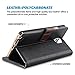 ULAK Note 3 Case, Galaxy Note 3 Case - Flip Wallet Case Stand Premium PU Leather Cover Protective Skin for Samsung Galaxy Note 3 N9000 w/Magnetic Closure and Credit Card ID Holders (Black)