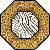 Animal Prints 7" Plates