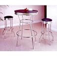 "Fifties Memories" 3-pc Bar Table Set