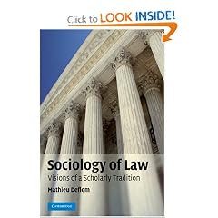 Sociology of Law: Visions of a Scholarly Tradition