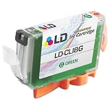 LD © Canon CLI-8G Green Compatible Inkjet Cartridge W/ Chip