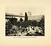 1906 Print Spanish Mission Santa Barbara Garden El Camino Real Franciscan Priest - Original Halftone