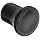 DimcoGray Black Thermoplastic Push-Pull Knob Female, Brass Insert: 1/4-20" Thread x 5/16" Depth, 3/4" Diameter x 3/4" Height x 1/2" Hub Dia x 21/32 Hub Length (Pack of 10)