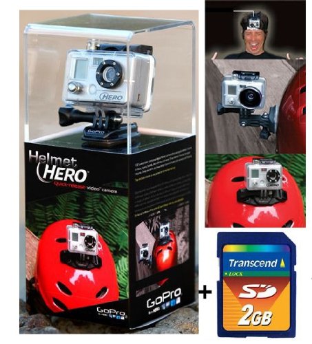 Cover image : GoPro GHHW30 Helmet HERO 3 Quick Release 3MP Camcorder