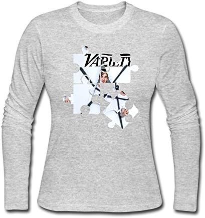 MENEO Women's Brofist Pewdiepie Long Sleeve T-shirt Gray L