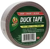 Duck Colored Tape, 1.88-Inch Wide, Brown, 20 Yards Per Roll (6 Rolls) (392876)