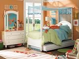 Twin Canopy Bedroom Set - Elation