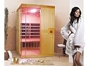 aniba Design Infrarotsauna Wärmekabine Malmö 2 für 2-3 Personen Farblichttherapie