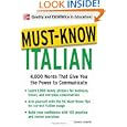 Must-Know Italian: 4,000 Words That Give You the Power to Communicate by Daniela Gobetti