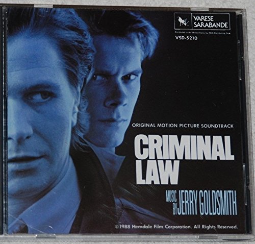 Criminal Law (1988 Film) Jerry Goldsmith