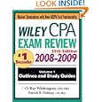 Wiley CPA Examination Review, Outlines and Study Guides (Wiley Cpa Examination Review Vol 1: Outlines and Study Guides) by Patrick R., CPA, PhD Delaney and O. Ray, CPA, PhD Whittington