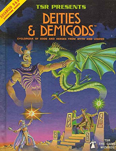 Deities & Demigods: Cyclopedia of Gods and Heroes from Myth and Legend (Advanced Dungeons and Dragons), by Rob Kuntz, James M. Ward