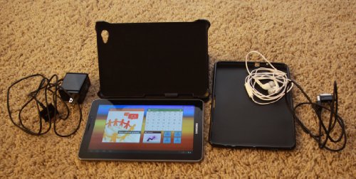 Samsung Galaxy Tab 7.7 WiFi+3G P6800 16GB Unlocked GSM Tablet - International Version, No warranty - Silver