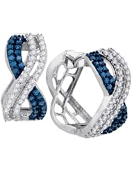 1.00CTW-DIA FASHION EARRING