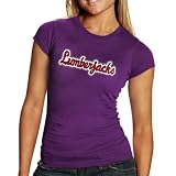 NCAA Stephen F. Austin Lumberjacks Ladies Glitter Script T-Shirt - Purple