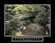 Communicate - Bridge, Motivational Poster