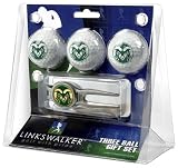 Colorado State Rams 3 Golf Ball Gift Pack w/ Kool Tool - NCAA College Athletics