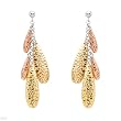Made in Italy Majestic Earrings Made in 14K/925 Gold plated Silver. Total item weight 13.1g Length 72mm