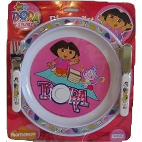 Dora the Explorer 'Picnic Perfect' Dinner Set