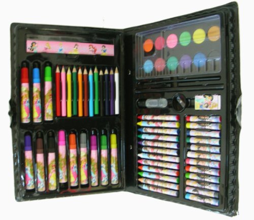 Disney Princess 67 pcs Art Set - Princess Crayon Color Pencil Set
