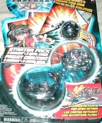 Bakugan BLACK GOREM - BLACK LASERMAN Starter Pack Series 1 Mystery Marble