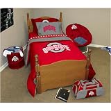 Review Logo Chair  / Ohio State Buckeyes NCAA Comforter Set (Full/Queen)