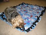 Dog Blankets By Harley for Pet Beds & Gifts - Large (Approx. 32" X 25") "FREE" Black Paw Print Treat Canister with $50.00 Website Product Order