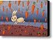 Raining Carrots Canvas Print / Canvas Art - Artist James W Johnson