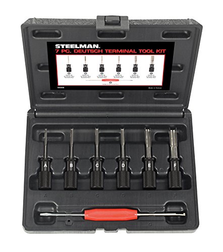Steelman 95886 7-piece deutsch terminal tool kit