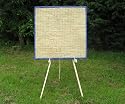 90cm Straw Garden Archery Target Set