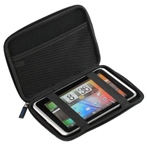 iGadgitz Black EVA Travel Hard Case Cover Sleeve 