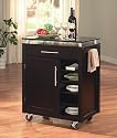 Contemporary kitchen Island Serving Cart / Mobile Bar