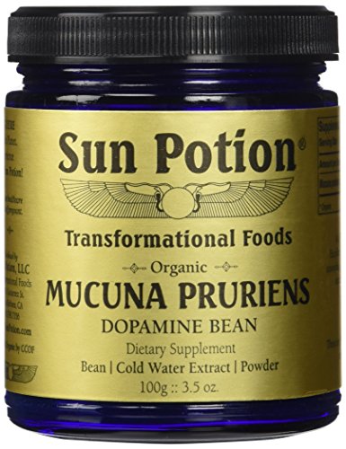 Organic Mucuna Pruriens Powder - 111g Jar