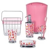 Review Interdesign  / Polka-Dot Bath Collection - Pink