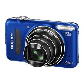 Fujifilm FinePix T200 Digital Camera - Blue (14MP, 10x Optical Zoom) 2.7 inch LCD Screen