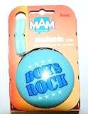 Sassy MAM Attitude Pacifier tote for 2 pacifiers boy design