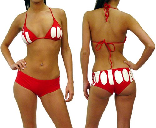 Volcom Word Triangle Bikini Top