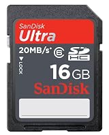 SanDisk Ultra II 16GB/15MB SDHC Card