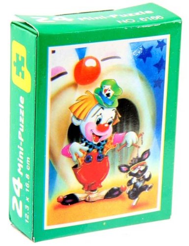Imagen 3 de 24 piezas de un rompecabezas pequeño clown y títeres