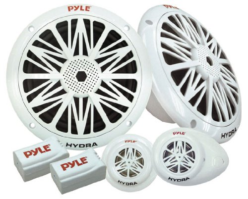 5.25'' 200 Watt 2-Way Marine Component Speaker System