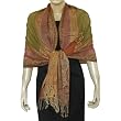 Long Wool Scarf Womens Winter Clothing Jamawar India Wear