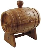 Wine Barrel - 3D Jigsaw Wooden Puzzle